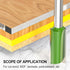 7PCS Set 1/4 Inch Set, 1/8", 5/32", 3/16", 1/4", 5/16", 3/8", 15/32" Straight Cut Router Bits Shank Straight Dado