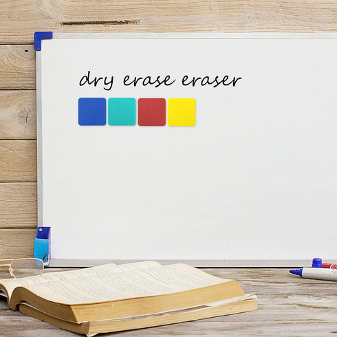 Dry Erase Eraser, 12 Pack Magnetic Whiteboard Erasers for Classroom, Home, and Office