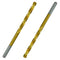 Tools 1 Inch Reduced Shank Drill Bit, 1/2" 3-Flat Shank, High Speed Steel with Industrial Titanium Coating, 118° Drill Tip (1" x 6" Reduced Shank)