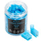 BlueStars 100 PCS Blue Flag Spade Terminals Female, AWG 16-14, 400V, 15A Electrical Connectors Kit