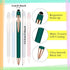 Zonon 38 Pieces Rubberized Ballpoint Pen with Stylus Tip Stylish Metal Pen Capacitive Styli with Soft Rubberized Grip