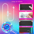 Daymeet LED Lights for TV, RGB 9.84ft TV LED Lights for 32-43in TV, Dreamcolor Music Sync Backlight, Bluetooth APP