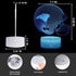 Helmet Shape 3D Optical Illusion Night Light Table Lamp, Gifts for Panthers Fans, Men, Women, Kids