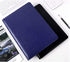 WAVEYU Padfolio Clipboard Folder, Faux Leather Storage Clipboard for Letter Size A4 Notepad, Blue