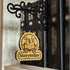 clould fitness Book Nook Tavern Hanging Bookshelf Label Tavern Style Decoration Unique Shelf Accessories for Home