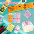 7 53x28mm T02/M02/M02S/PRO 3.75m Rolls Mini Printer Sticker Paper for Phomemo Mini Printers, Mini Colorful