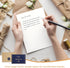 GAMSUNSTAR 300gsm 25 Pack Thank You Cards with Envelopes and Stickers | Gold Foil Stamping, Thick Paper & Secure