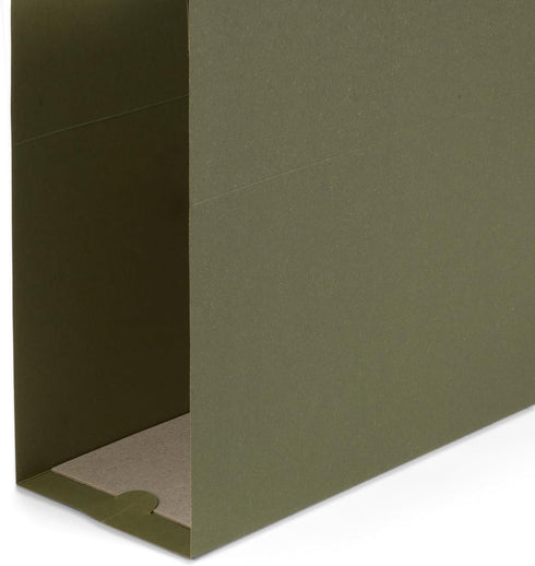 Blue Summit Supplies 25 Legal Hanging File Folders, Legal Size, Extra Large 4" Expansion, 25 Pack