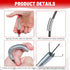 Flexible Grabber Claw Pick Up Reacher Tool, 63 Inch Bendable Hose Pickup Tool for Drain Snake Hair Clog Remover
