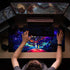 Large Gaming Mouse Pad - Anime Night Sky Custom Desk Pad, Non-Slip Rubber Base, Portable for Office, Game