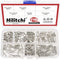 Hilitchi 210-Piece Metric M2 Hex Socket Flat Head Bolts Screw Nut Assortment Kit - 304 Stainless Steel