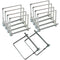 10 Pcs Square Shaft Locking Pin Safety Coupler Pin, 1/4 Inch Diameter for Farm Trailers, Wagons, Lawn Hitches, Garden