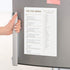 Sweetzer & Orange Gold Meal Planner Notepad, 7x10” Magnetic Grocery List with Tear Off Shopping List