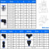 53 Pcs Quick Connect Air Hose Fittings Kit, 1/8" 1/4" 3/8" 1/2" Air Line Quick Connect Fittings with NPT Thread