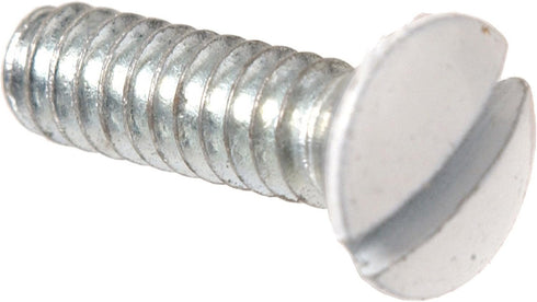 Hillman 4189 White Electrical Switch Plate Screw, 6-32 x 1/2IN. (20-Pack)
