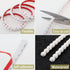 118" 0.59" Trimold x Peel and Stick Unfinished Beaded Trim - Easy to Paint, Flexible DIY Craft Molding for Mirror
