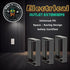 3-Pack 3/4" Single Gang Receptacle Outlet Box Extenders, UL Listed, Electrical Outlet Extender, Made in U.S.A.