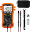 BTMETER BT-39K DVOM Multimeter with Case, 4000 Count Autoranging DMM for AC/DC Testing