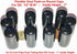 SBDs (Pack of 10): 1/2"-9/16" Round Black Vinyl Flexible End Cap Bolt Screw Rubber Thread Protector for 0.5 Inch Pipe