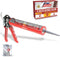 XFasten No Drip Caulk Gun, 12:1 Thrust Ratio, Ergonomic Grip for 10 oz Tube, Drip Free Caulking Gun
