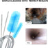 Flexible Drain Brush, 66 Inch Long Double Ended Hose Pipe Cleaning Brush with 58 Inch Tube Brush