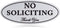 Kichwit No Soliciting Sign for Front Door, Magnetic, Silver, 2.8” x 7”, Keeps Unwanted Visitors Away, Residue Free
