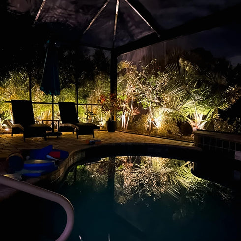 Malibu Low Voltage Landscape Lighting 20W Outdoor Spotlight G4 Halogen Bulb