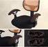 Garneck 2pcs Office Chair Armrest Covers, Thickened Slipcovers for Computer Chair, Coffee