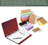 YOKIVE 12 Pcs Stainless Steel Loose Leaf Binder Ring, Durable for Index Card Flash Card Home Office (Silver, 1.2 x