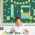 Whaline 62Pcs Summer Lemon Bulletin Board Decoration Kit, Inspirational Stand Cutouts for Classroom School Decor