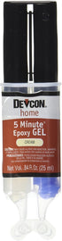 Devcon 21045 5 Minute Gel Epoxy Cream Colored, 25 Milliliter