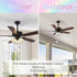 Aiyorse 2Pcs 1.8" 25" Crystal Ceiling Fan Pull Chains, Crystal Glass Flower Pendants with Ceiling Fan Chain Extender