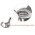 50PCS 1/4"-20 Stainless Steel Wing Nuts, 304 Butterfly Thumb Nuts for Machine, DIY, Furniture & Automotive