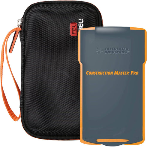 Hard Carrying Case for Calculated Industries 4065 4080 4054 Construction Master Pro Calculator, Case Only