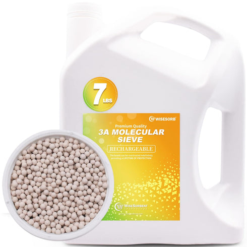 Wisesorb 7 LBS 3A Molecular Sieve, Premium Quality Desiccant Bulk Material