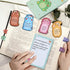 Dinosaur Sticky Notes Set - 360 Sheets Cute Cartoon Animal Dinosaur Self-Stick Memo Pads for Students, Office