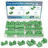 28 Sets Screw Terminal Block Connector Assortment Kit, 5.08mm Pitch PCB Connectors for 24-12AWG Cable