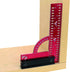 Milescraft 8459 MC-Square150, Aluminum Framing and Woodworking Square, Metric, Red