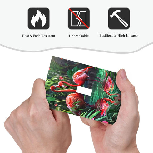 haigof 1 3 5 Inch Jungle Flamingo Light Switch Cover Wall Plate Gang Single Plates Print Faceplate Home Decor X