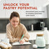 Bakers Recipe Book, Write Your Own Recipes & Record Details, Soft Vegan Leather, 128 Pages