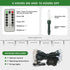 Tcamp Christmas Lights, 33ft 100LED Indoor Outdoor String Lights with Remote Timer, USB or Battery Powered Fairy Lights