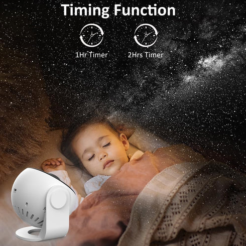 ARGIGU 4K 13 Star Projector,Upgraded Planetarium Projector for Bedroom,Educational Audio Galaxy Projector