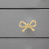 Cabilock Brass Bowknot Drawer Handle Small Cabinet Wardrobe Door Pull Vintage Bow Tie Dresser Knob for Shoe Cabinet