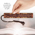 Elegant Engraved Handmade Wooden Bookmark, Personalization Available, Made in The USA