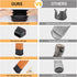 32 Pcs Rectangle Chair Leg Floor Protectors, Silicone Chair Leg Protectors for Hardwood Floors, High Elastic Chair Leg
