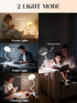 ReinHoo 10 10 Clip on Light, RGB Colors & Warm White Desk Lamp with Clamp, Brightness Reading Light, Night Lamp