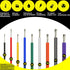 JoohcUngir 150Ft 18 6 18AWG 600V Gauge Wire Colors Electrical Wires Tinned Copper Silicone Wires Electric Stranded Hook