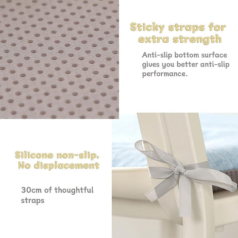 GWTYR Car,E,40x40cm(16x16inch) Memory Foam Chair Cushion for Office Chair,Square Thicken Dining Chair Pad Cushion