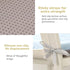 GWTYR Car,E,40x40cm(16x16inch) Memory Foam Chair Cushion for Office Chair,Square Thicken Dining Chair Pad Cushion