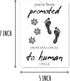 EdgarGifts 5 7 inches You've Been Promoted Card - Dog Uncle To Human Uncle Card - Uncle Card - Humor Pregnancy Card